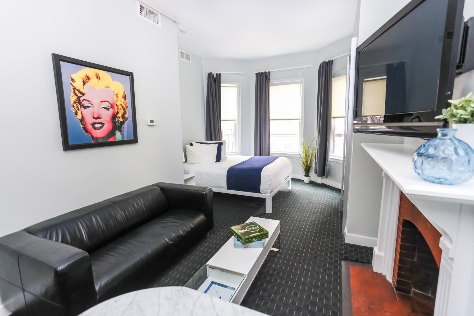 Stylish Newbury Street Studio, #2 Boston Exterior foto